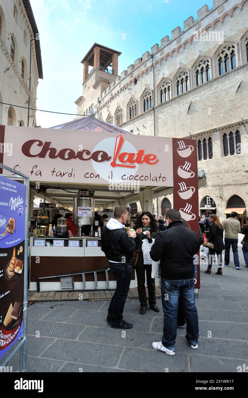 Eurochocolate perugia hi-res stock photography and images - Alamy