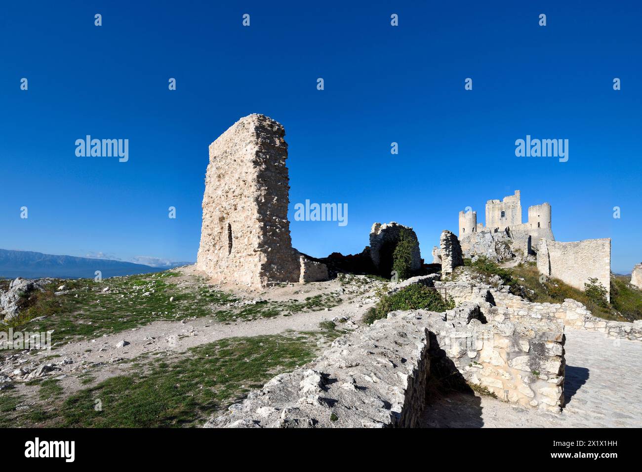 Rocca Calascio. Abruzzo. Italy Stock Photo