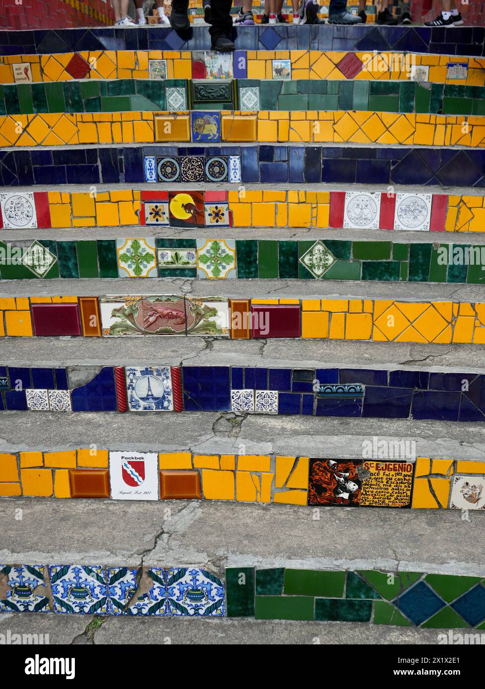 Colourful ceramic mosaic tiles hi-res stock photography and images - Alamy