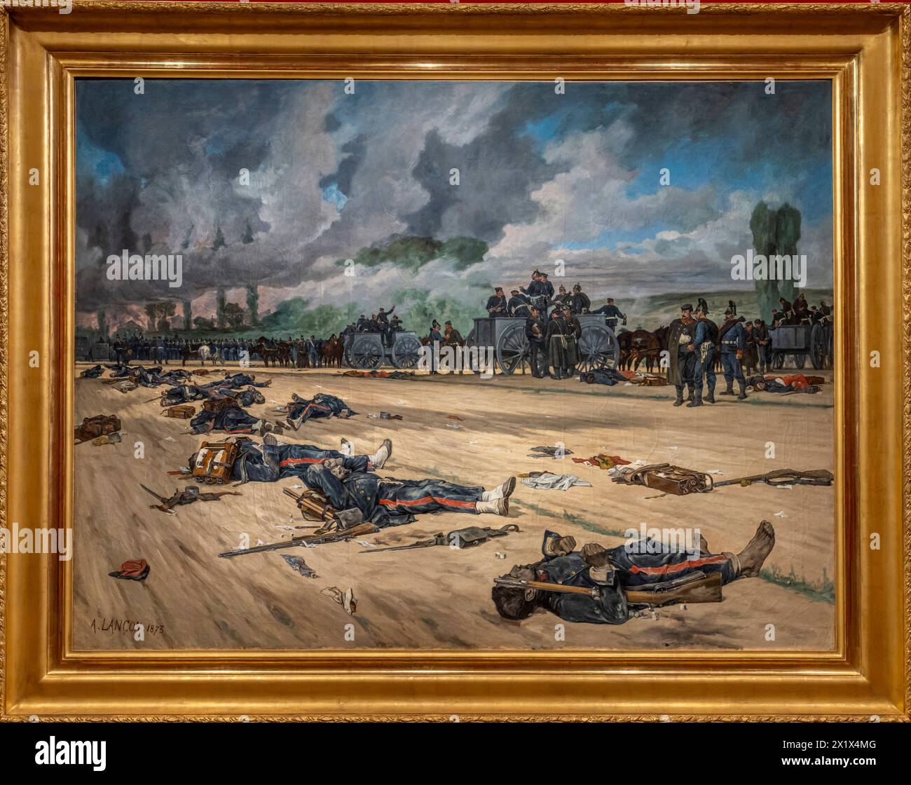 Battlefield drawing hi-res stock photography and images - Alamy
