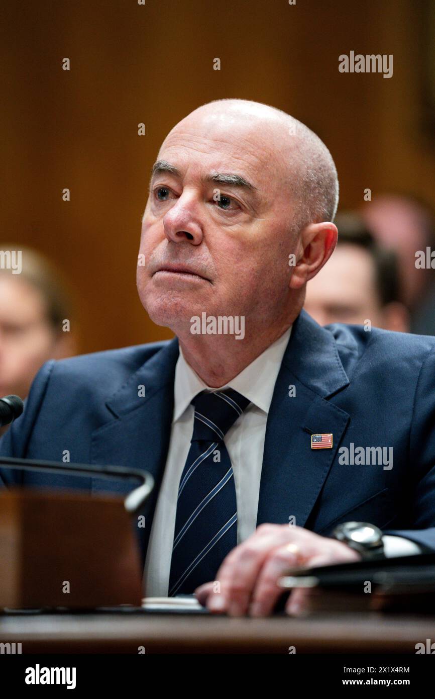 Washington, United States. 18th Apr, 2024. Secretary of the Department
