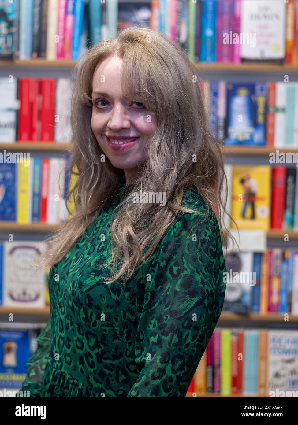 Brentwood Essex 16 Apr 2024 Erin Kelly, author of The Skeleton Key and ...