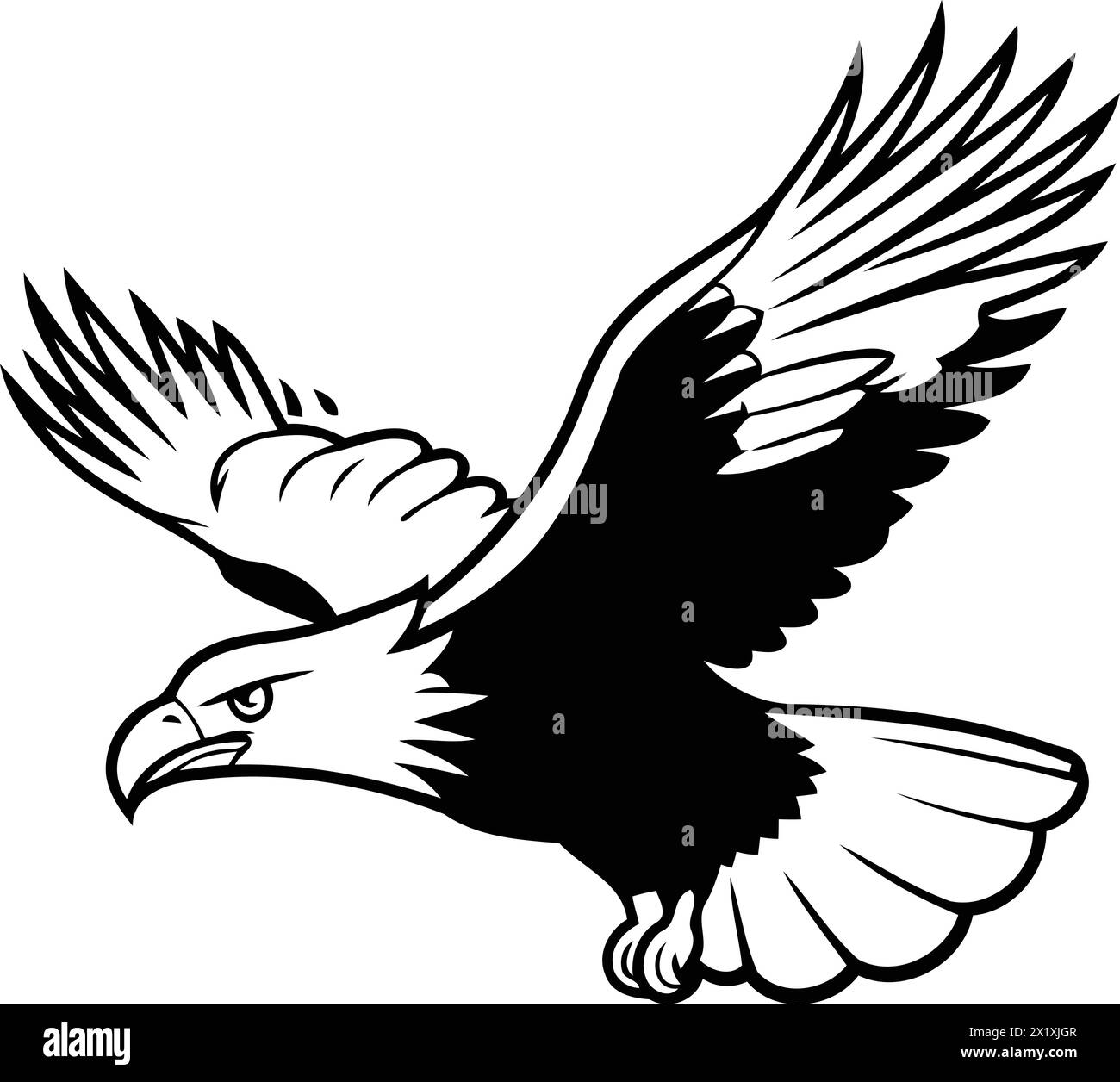 Fly eagles fly Stock Vector Images - Alamy