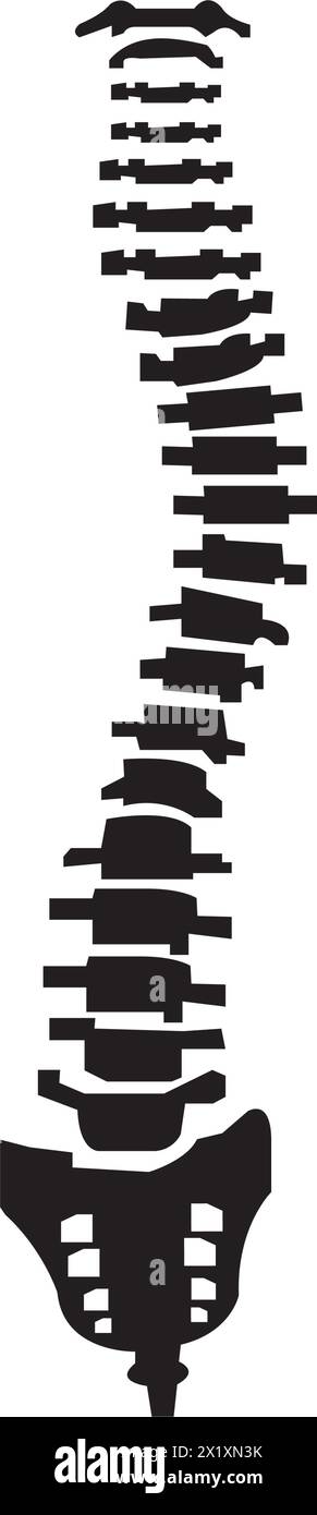 Spine icon,vector illustration logo template Stock Vector Image & Art ...