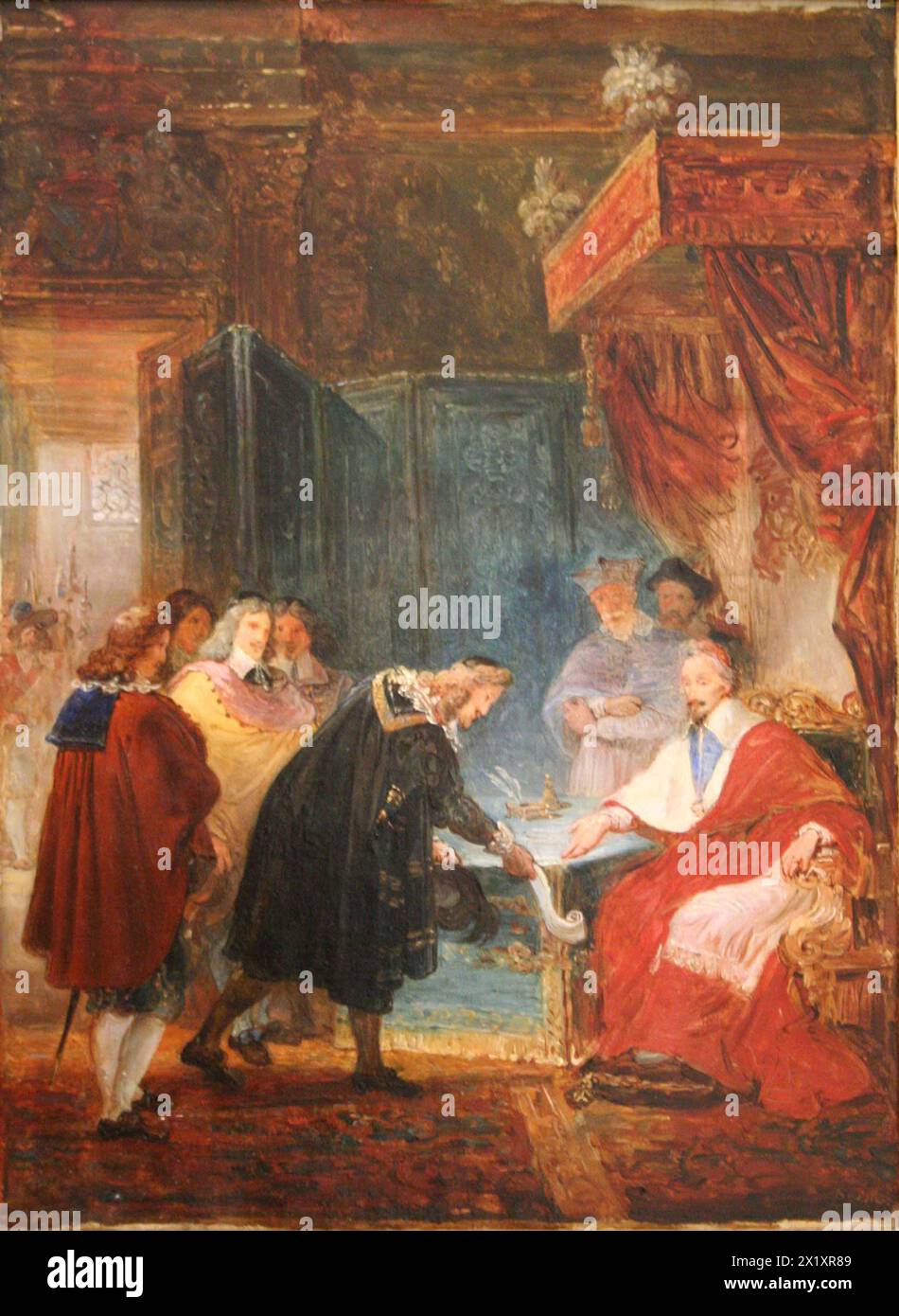 Cardinal Richelieu, 1833 François Joseph Heim Stock Photo Alamy