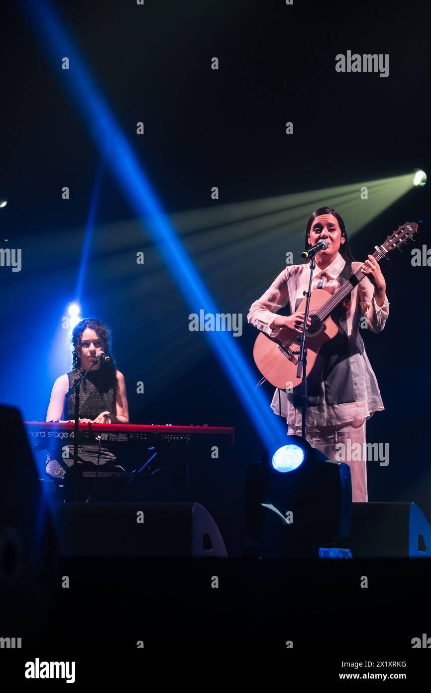 Valeria Castro, winner of the awards for Best Emerging Artist and Best