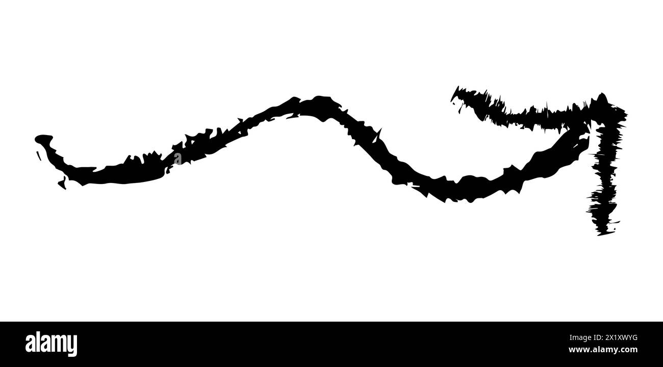 Grunge scribble vector vectors hi-res stock photography and images