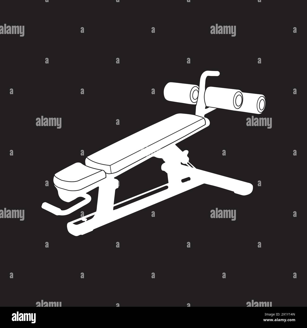 Fitness exercise equipment icon vector symbol design Stock Vector Image
