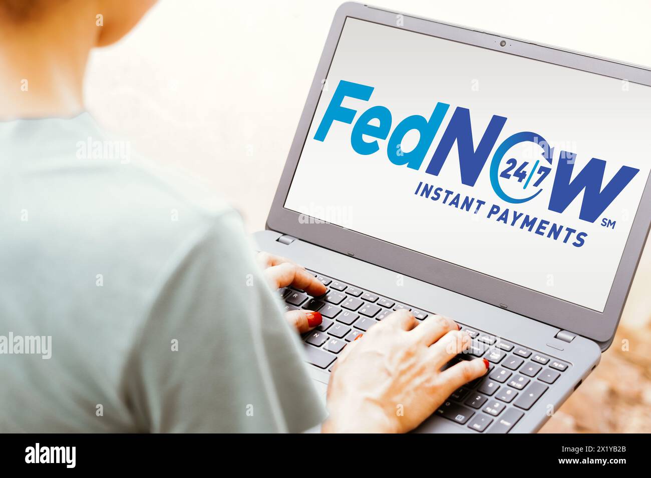Fednow service hi-res stock photography and images - Alamy