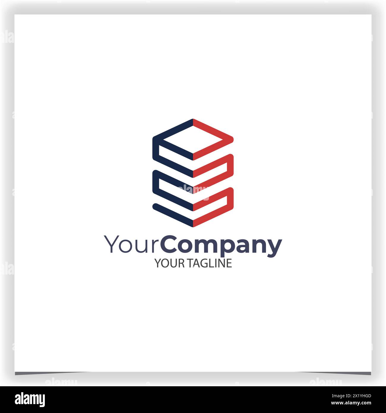 Vector abstract logo design template Stock Vector Image & Art - Alamy