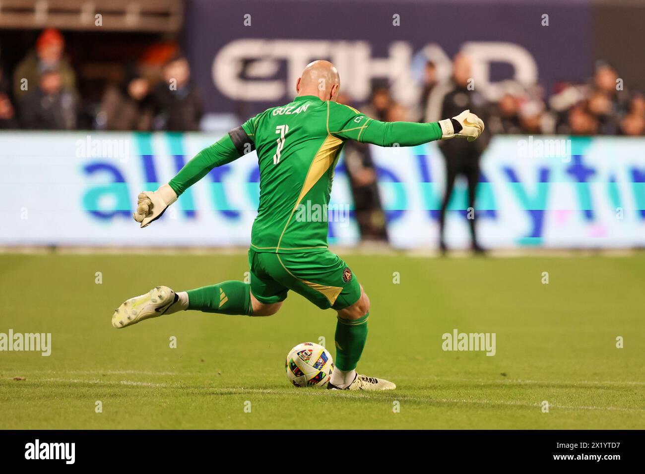 Atlanta United FC goalkeeper Brad Guzan 1 during action in the Major