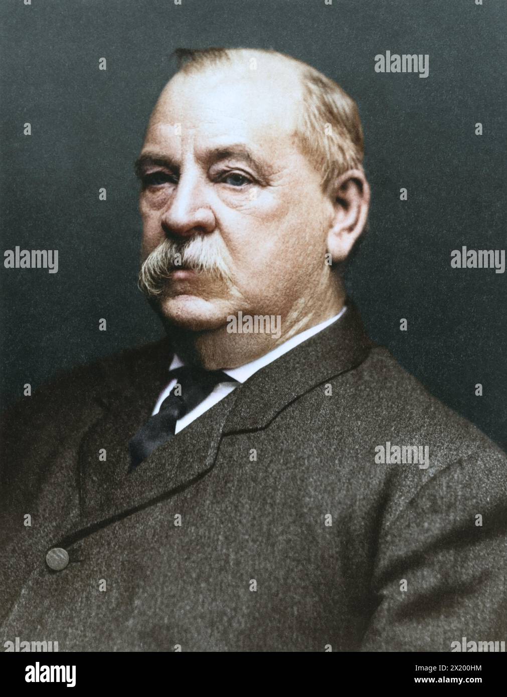 Grover Cleveland. By Pach Brothers Studio. Between 1904. Stock Photo