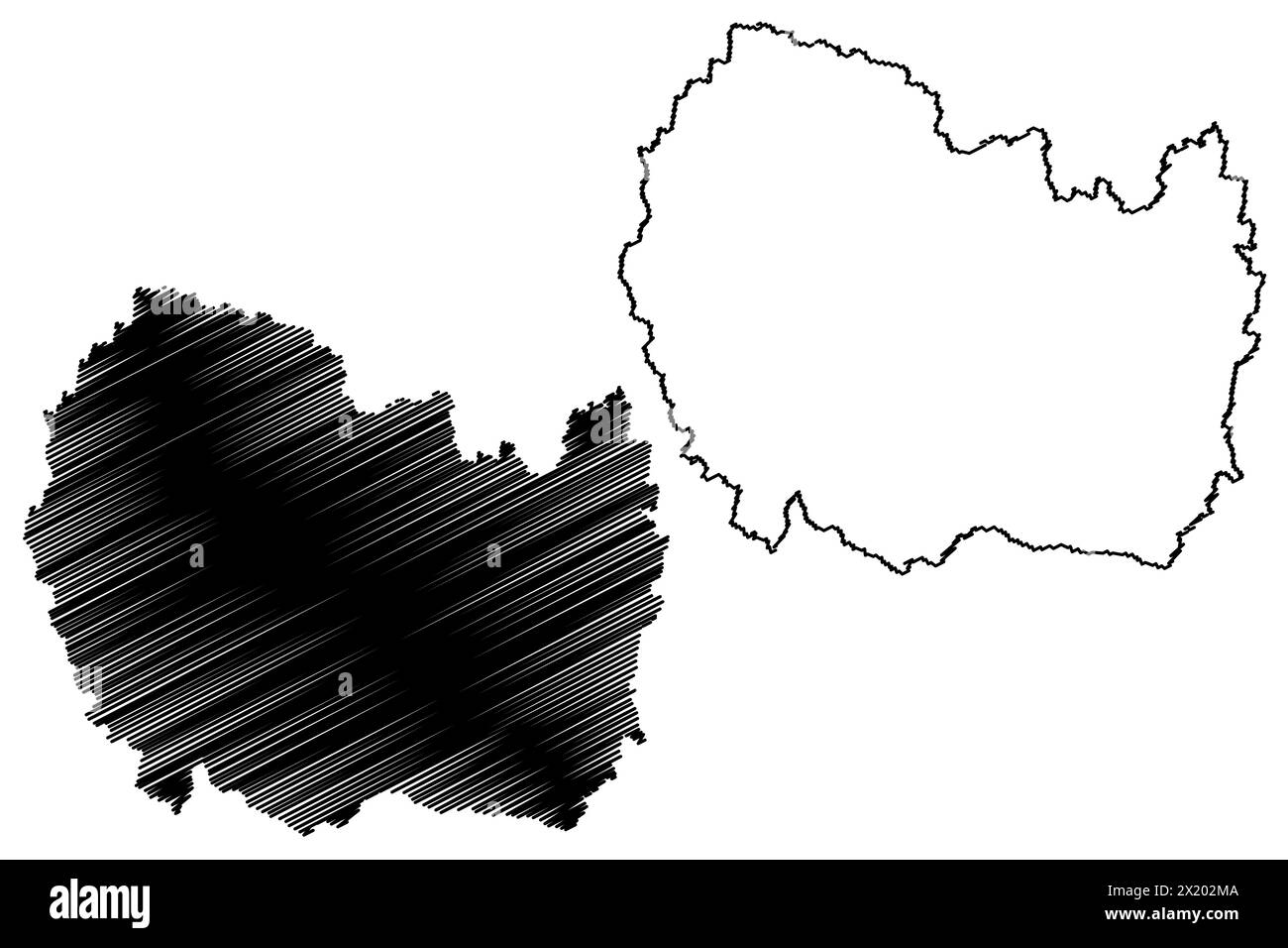 2 Rim Map Rim county Stock Vector Images - Alamy