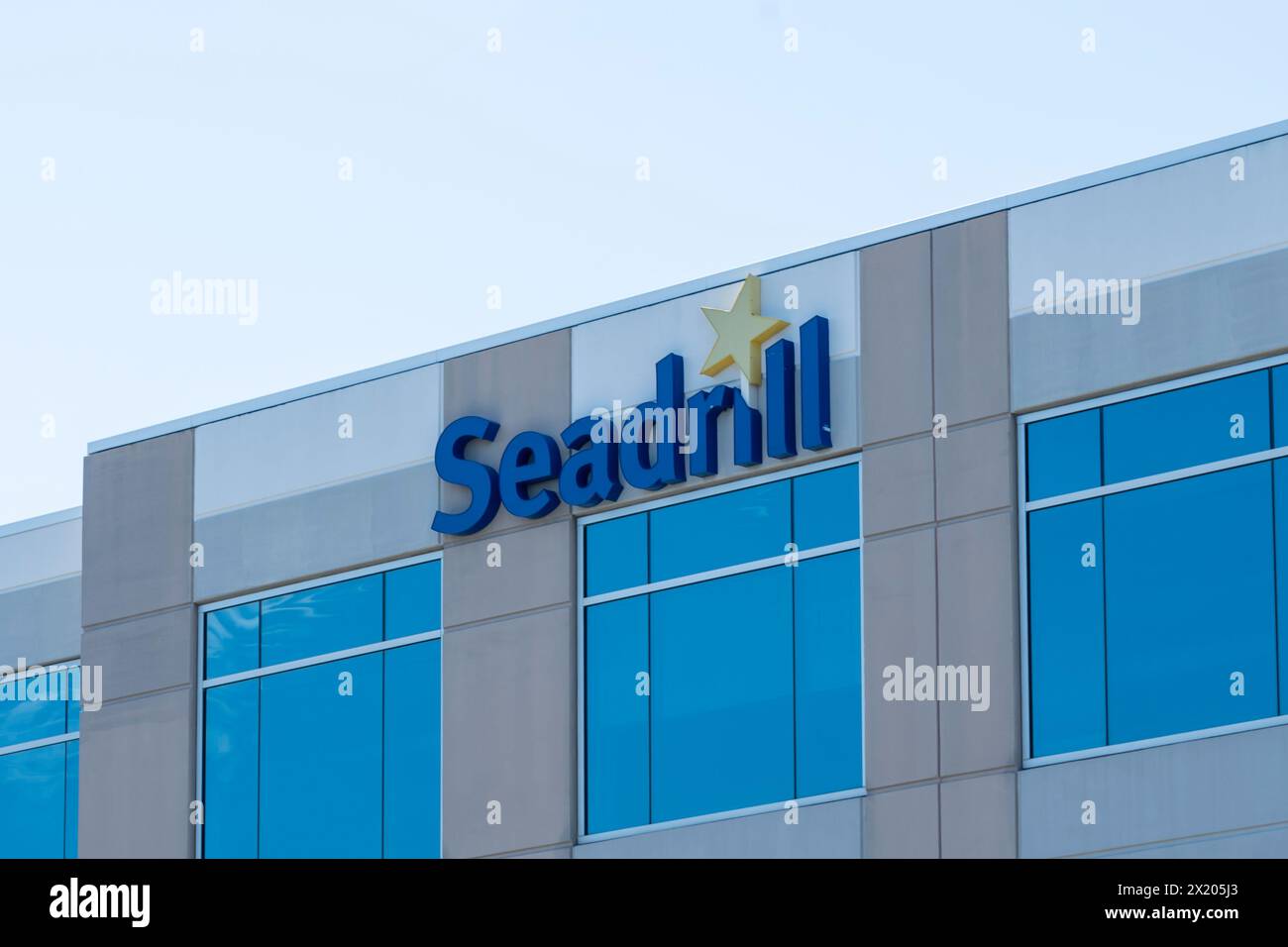 Seadrill office on Equity Dr in Houston, Texas, USA. Stock Photo