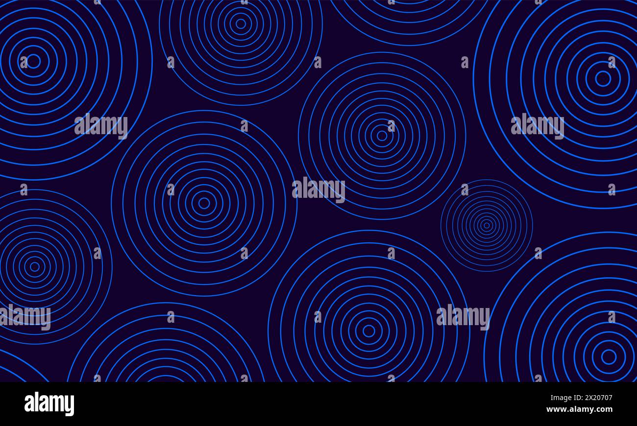abstract wavy circles. abstract rounds background Stock Vector