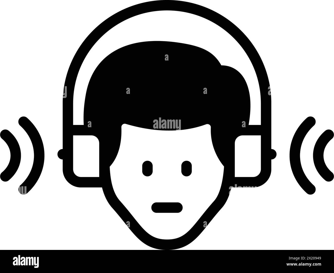 Icon for listening, hearing Stock Vector Image & Art - Alamy