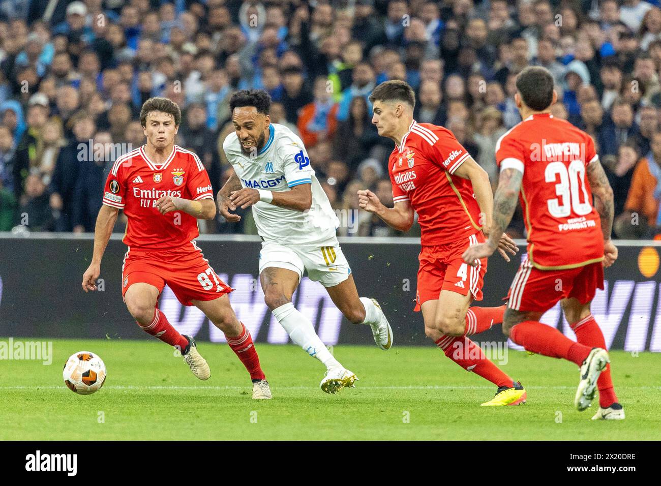 Marseille, France. 18th Apr, 2024. © PHOTOPQR/LA PROVENCE/SPEICH ...