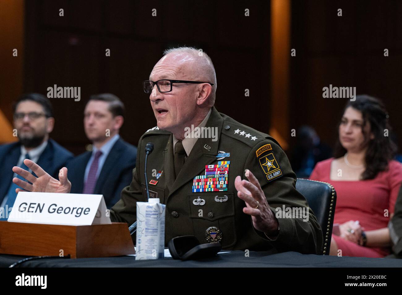 General randy george hi-res stock photography and images - Alamy
