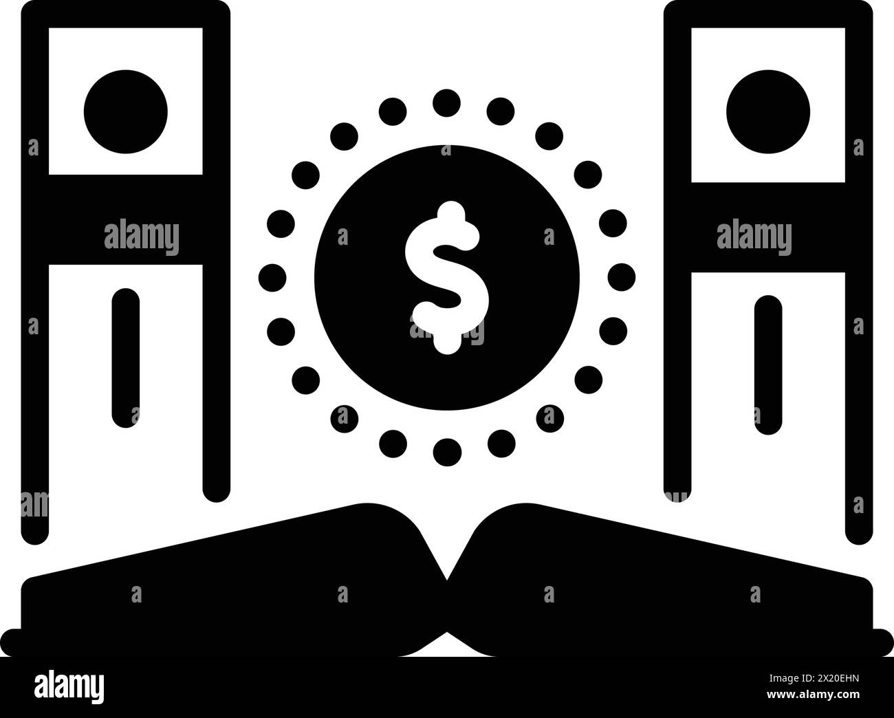 Tuition fee icon investment Stock Vector Images - Alamy