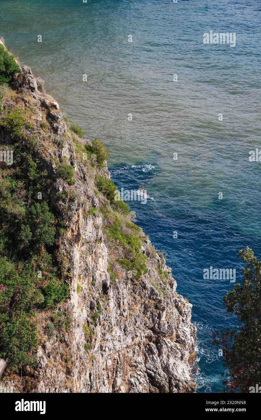 Riviera cliffside view hi-res stock photography and images - Alamy