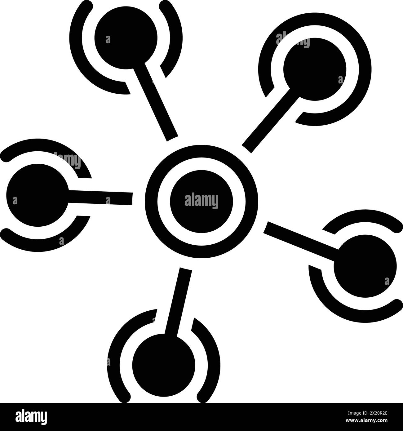 Connecting hub Stock Vector Images - Alamy