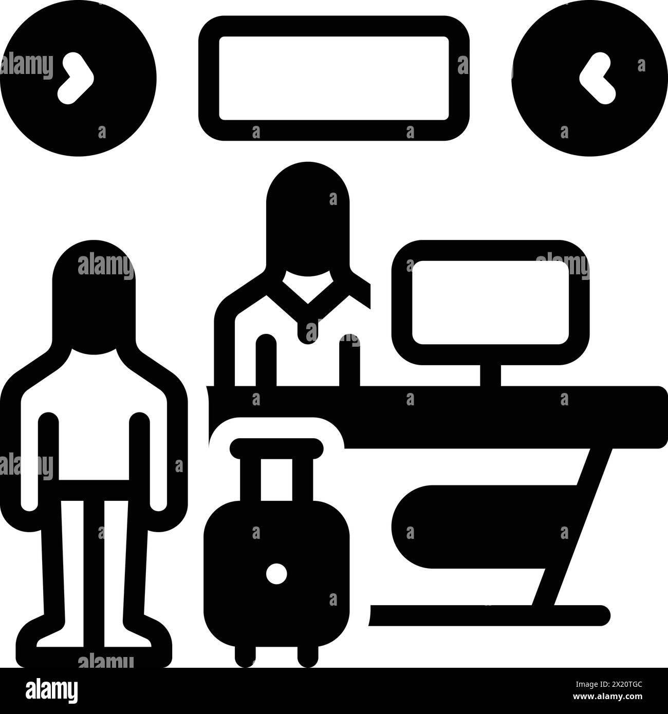 Checkout desk Cut Out Stock Images & Pictures - Alamy