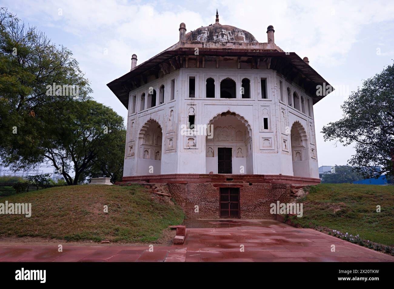 Tomb of Sadiq Khan, Sikandra, Agra, Uttar Pradesh, India Stock Photo