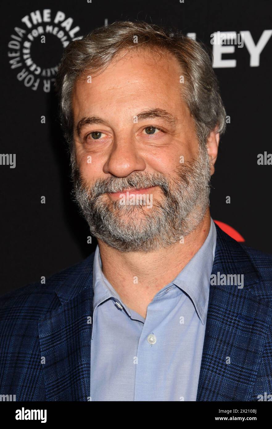 HOLLYWOOD, CALIFORNIA - APRIL 18: Judd Apatow arrives at Paley Fest LA