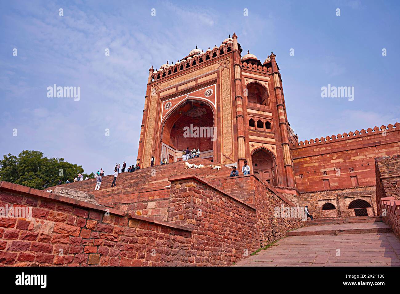 Buland Darwaja, Fatehpur Sikri, Uttar Pradesh, India Stock Photo