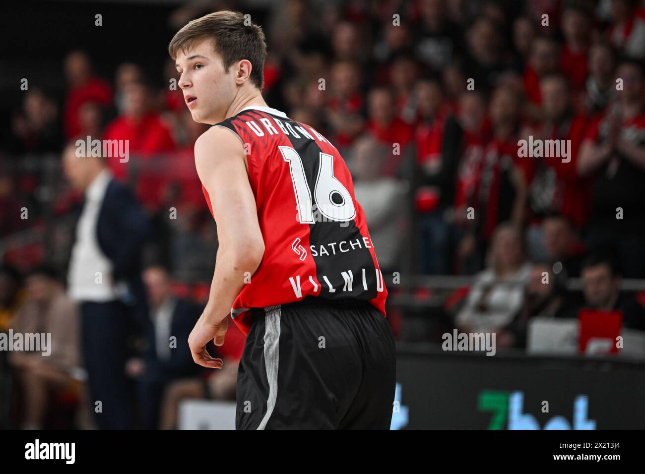 Betsafe branding podczas wydarzenia sportowego LKL