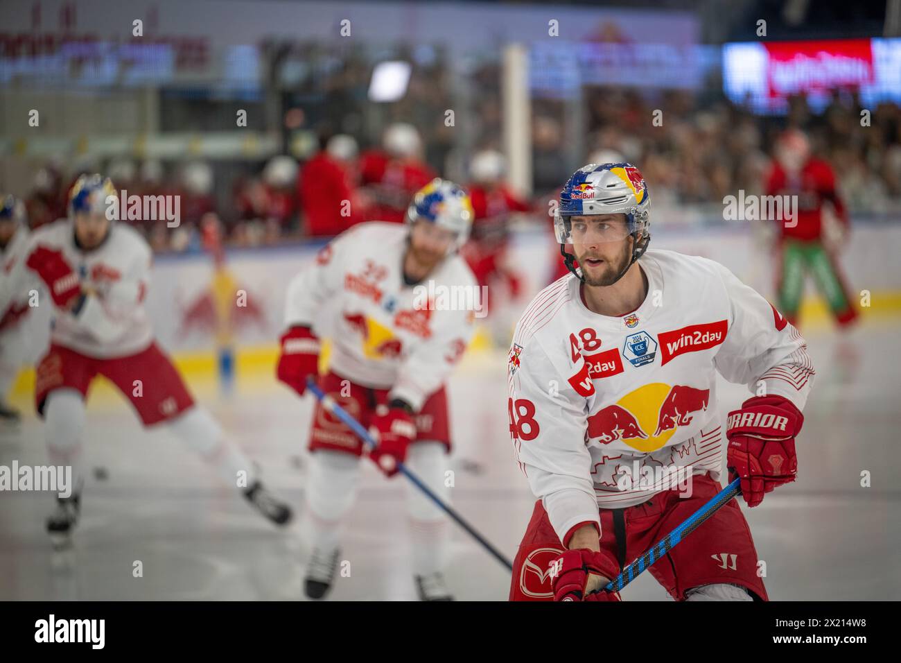 EC Red Bull Salzburg vs EC KAC Stock Photo