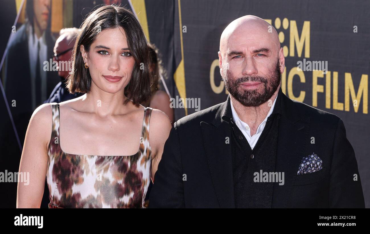 HOLLYWOOD, LOS ANGELES, CALIFORNIA, USA APRIL 18 Ella Bleu Travolta