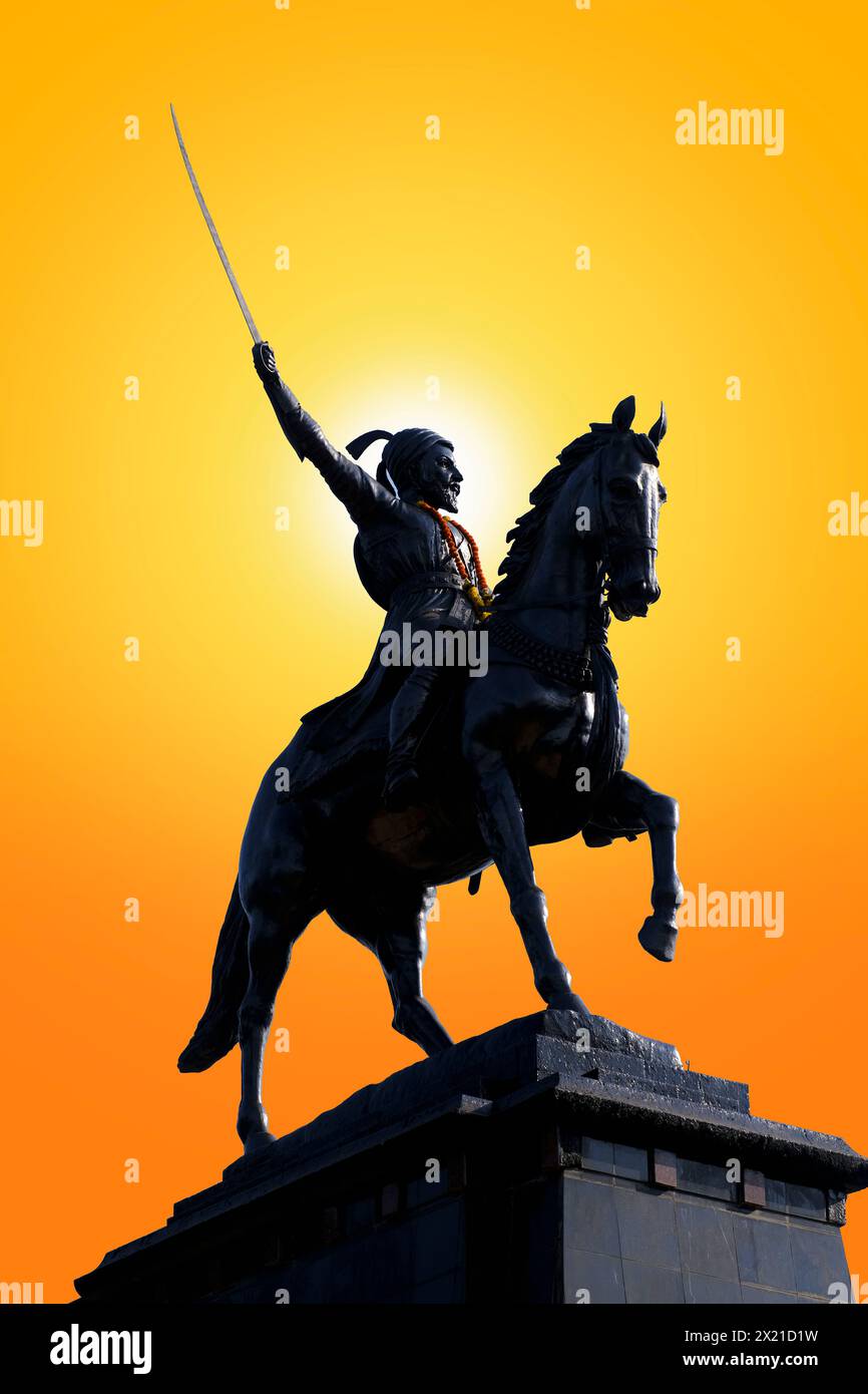 Chatrapati shivaji maharaj hi-res stock photography and images - Alamy, image size:866x1390