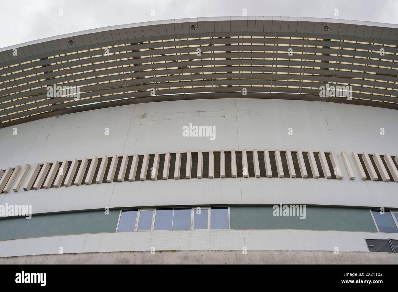 general view of the exterior of the Estadio do Dragao in Porto, April 19, 2024 in Portugal Stock Photo