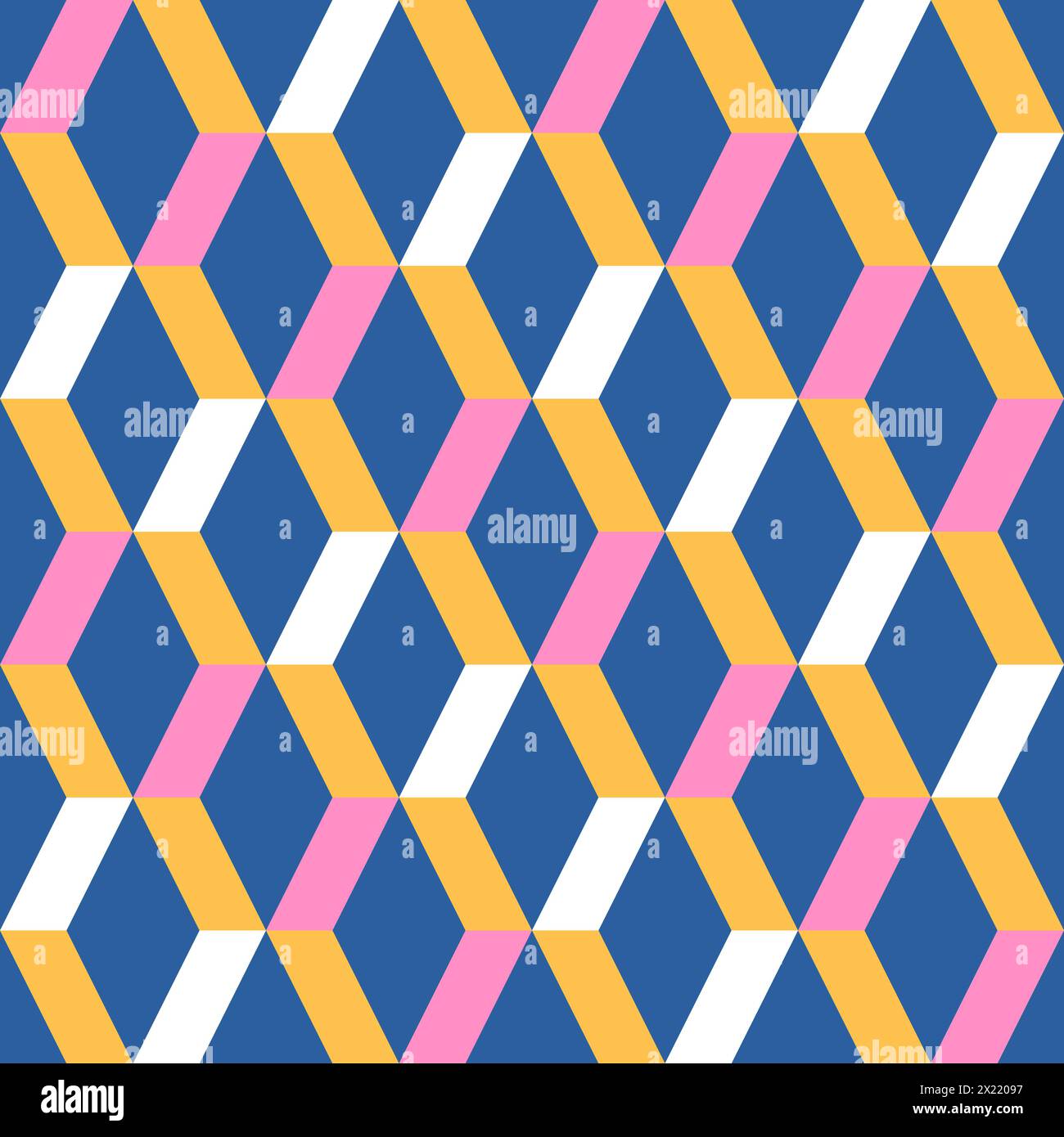 Vector geometric abstract seamless pattern. Modern vector seamless patterns. Trendy vector texture. Stock Vector