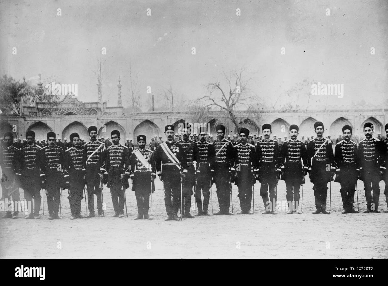 Persian police, 1918. Stock Photo