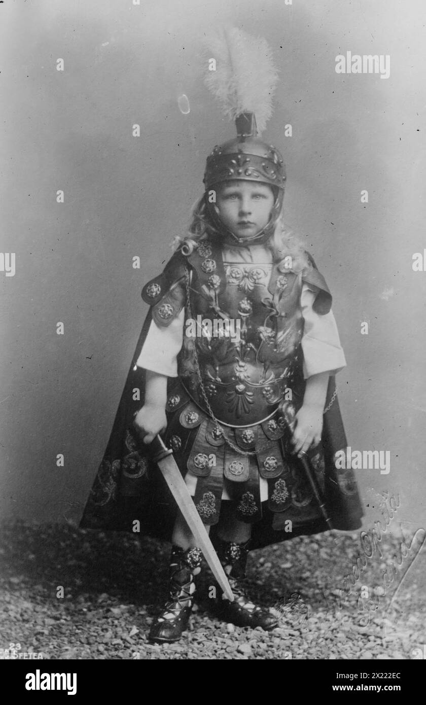 Prince Nicolas of Roumania, 1910. Stock Photo