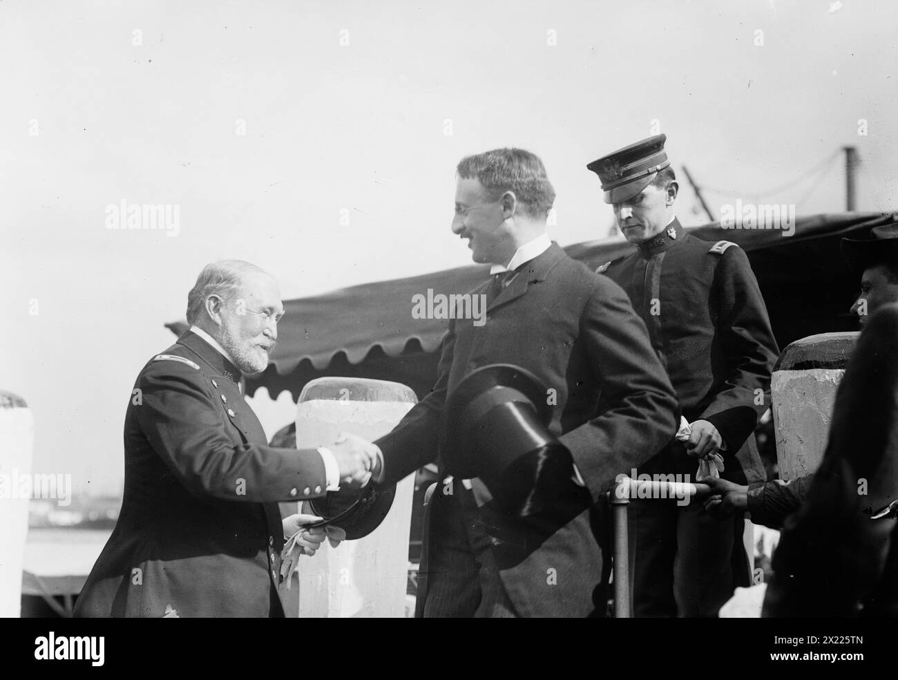 Gen. F.D. Grant; Sec&rsquo;y Stimson, 1911. Shows General Frederick Dent 