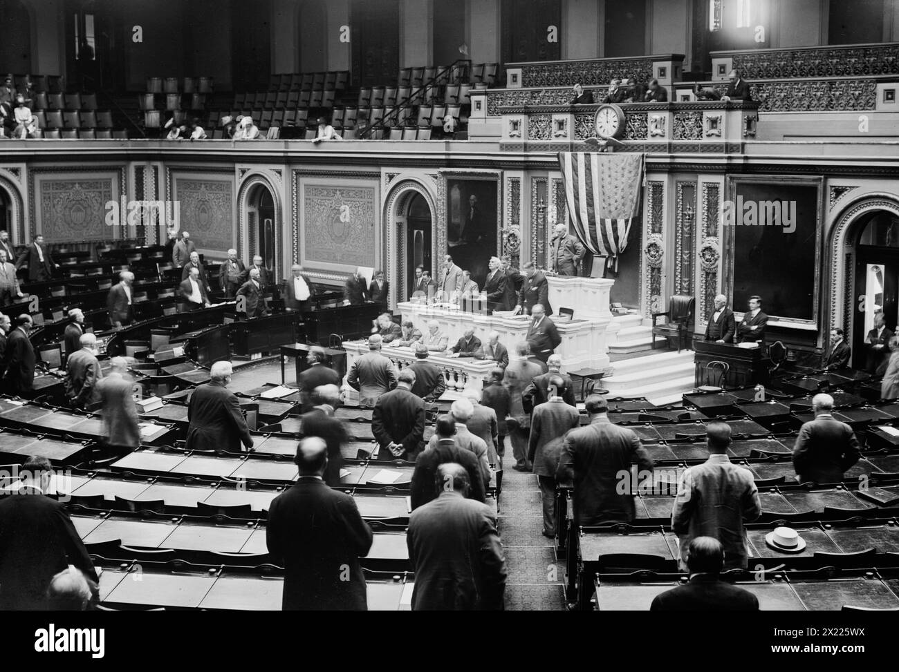 House in session. May 1911. Stock Photo