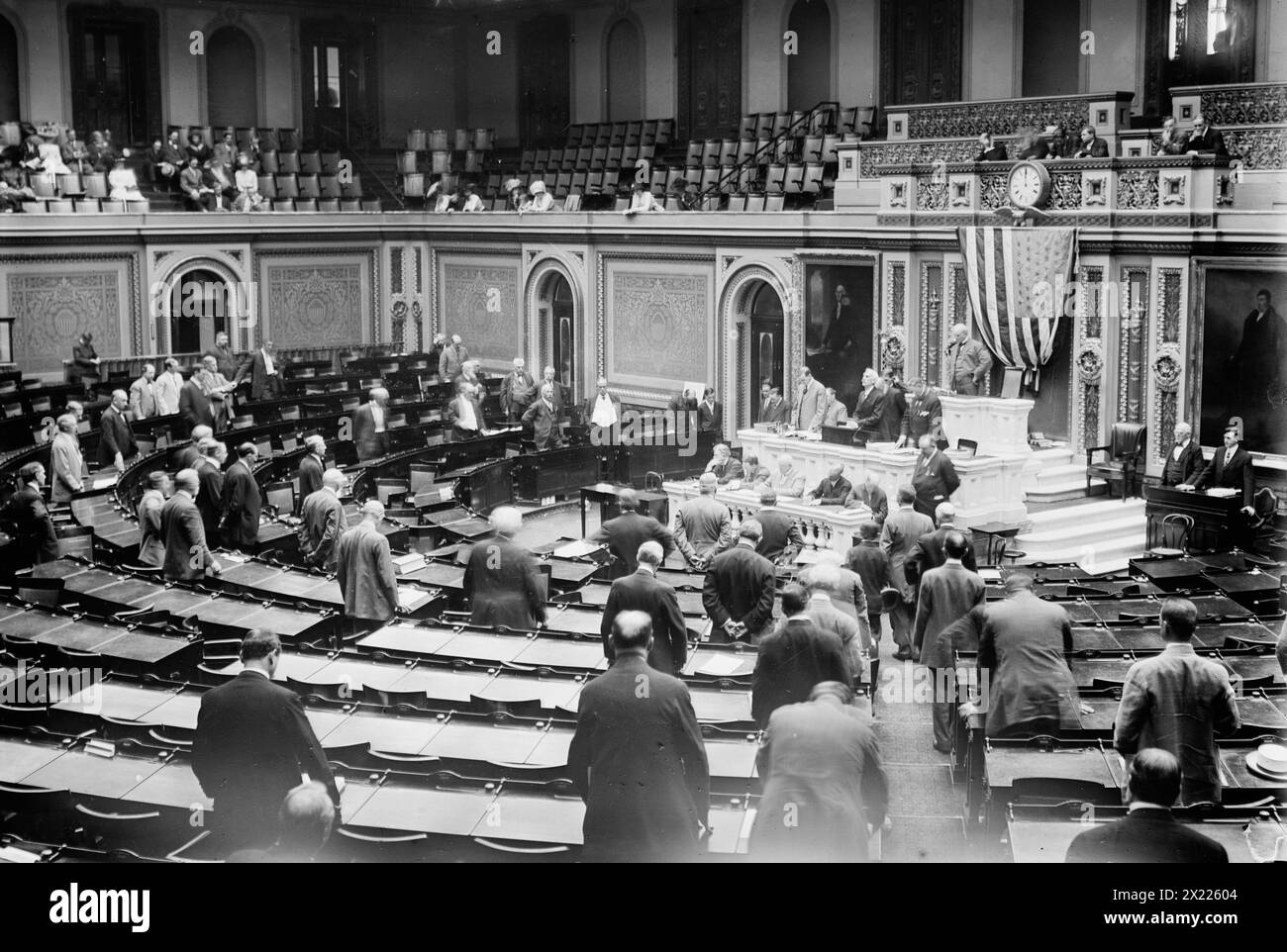House in session. May 1911. Stock Photo