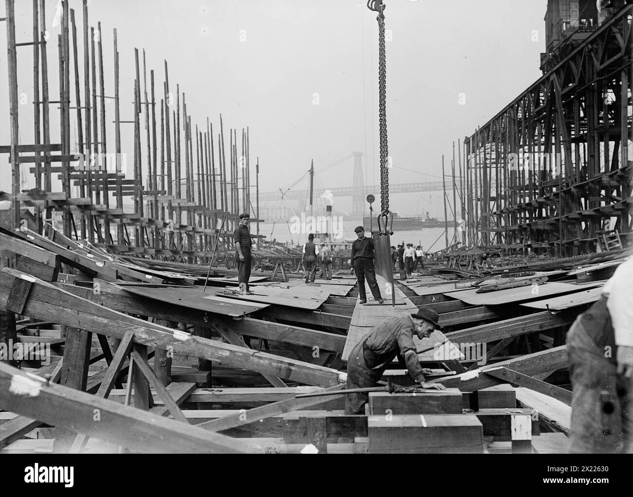 keel-of-new-york-1911-stock-photo-alamy