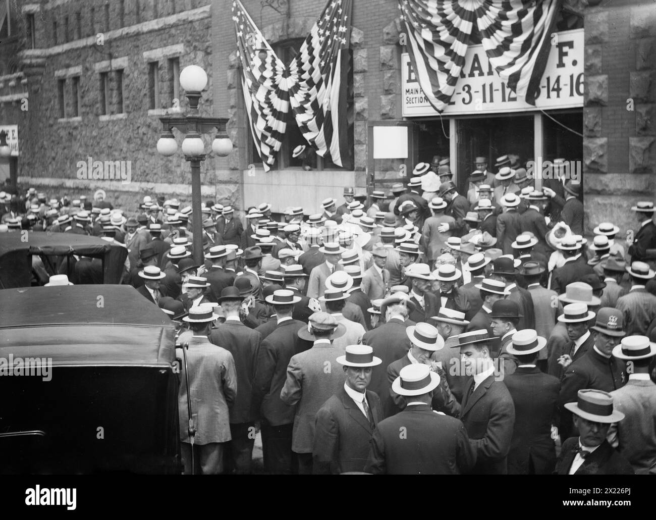 Chicago Convention, 1912. 1912 Republican National Convention held at the Chicago Coliseum, Chicago, Illinois, June 18-22. Stock Photo