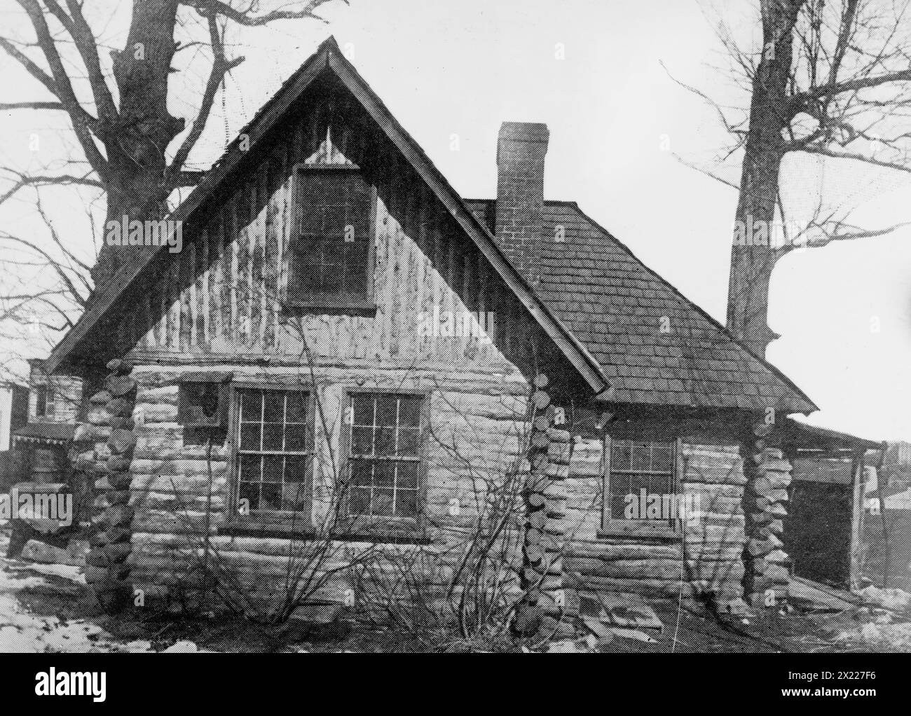 Former home of Joaquin Miller (poet), Wash., D.C., between c1910 and c1915. Stock Photo