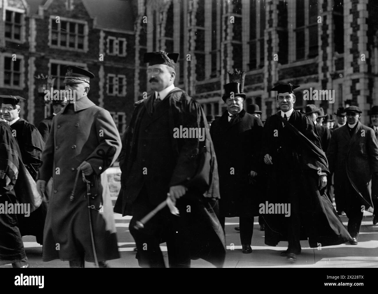 Taft and Dr. Finley, 1912. Shows President William H. Taft and City ...