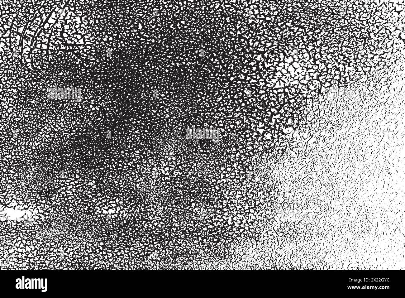 Black grunge texture isolated on white background Stock Vector Image ...