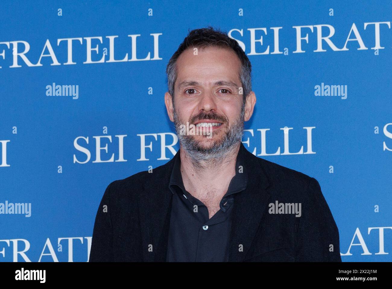 Simone Godano during the Photocall of the movie SEI FRATELLI, 19 April