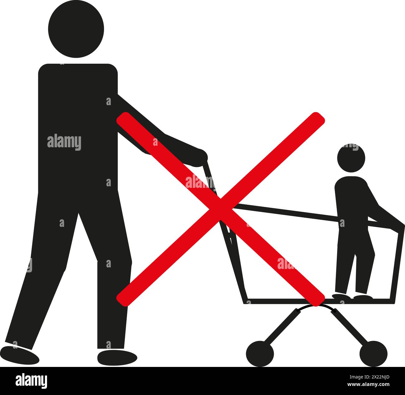 People pushing shopping carts hi-res stock photography and images - Alamy