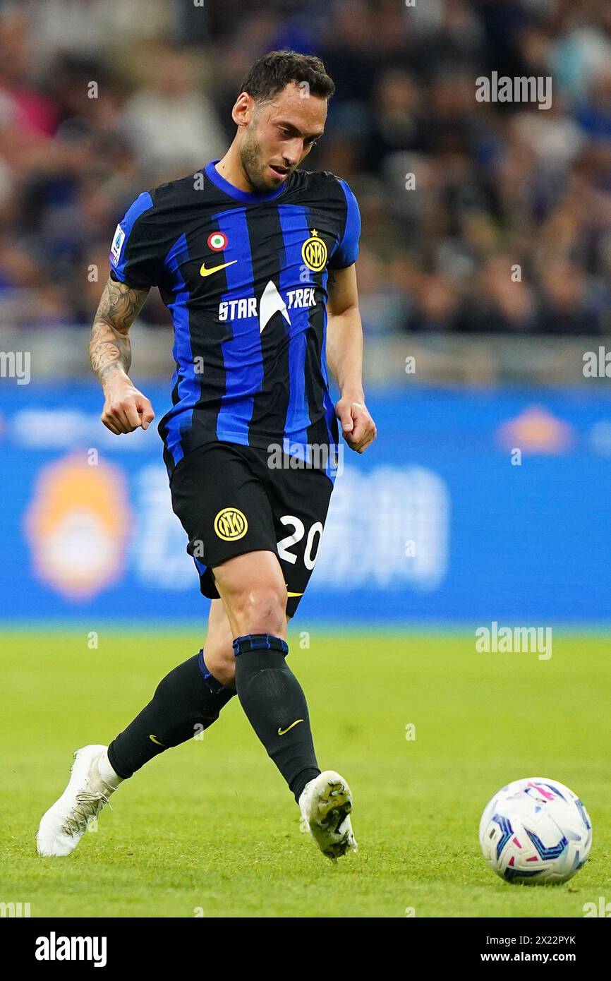 Inter s Hakan Calhanoglu In Action During The Serie A Soccer Match inter-s-hakan-calhanoglu-in-action-during-the-serie-a-soccer-match