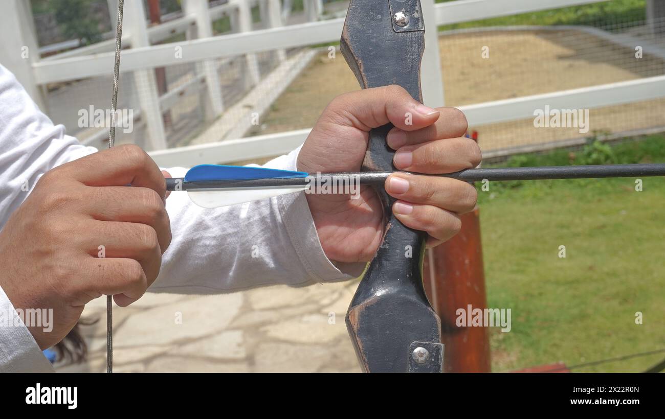 Archery game hi-res stock photography and images - Alamy