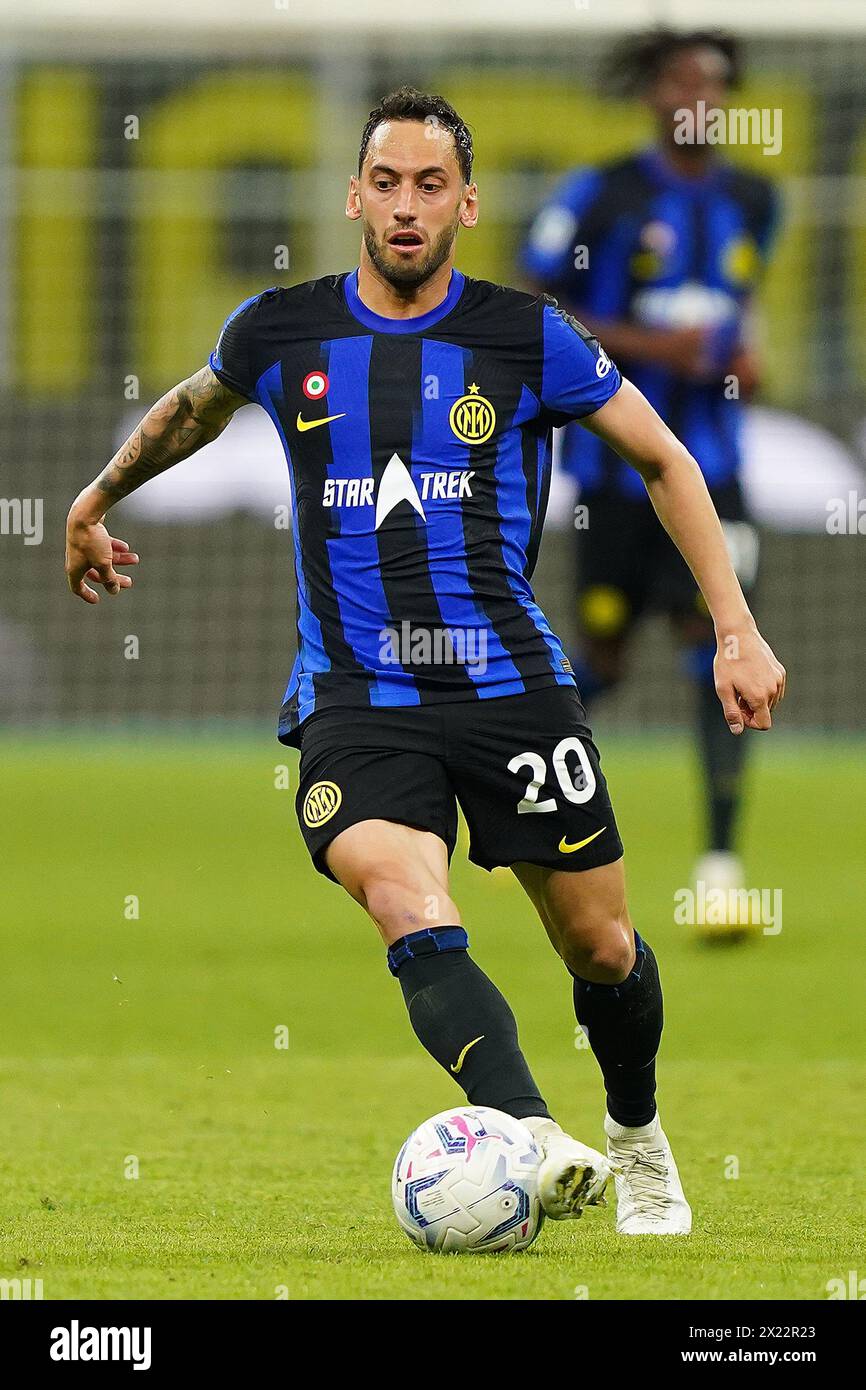 Inter s Hakan Calhanoglu In Action During The Serie A Soccer Match inter-s-hakan-calhanoglu-in-action-during-the-serie-a-soccer-match